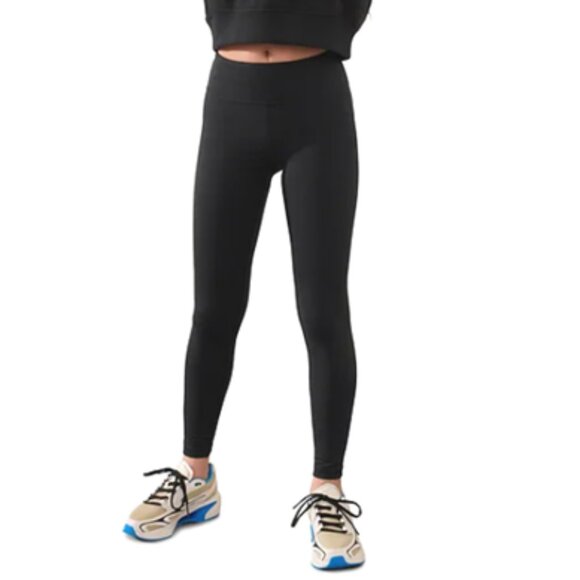 LIKE NEW! Athleta Girl High Rise Powervita Chit Chat Tight - Picture 1 of 12